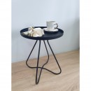 Стол журнальный Sheffilton SHT-CT3 артикул Сж-73 черный муар (+)